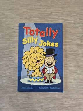 Totally Silly Jokes Kids Book - Navy Blue Cover